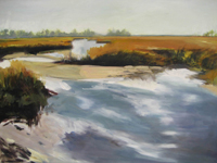 Horseshoe Cove in Spring 32x42